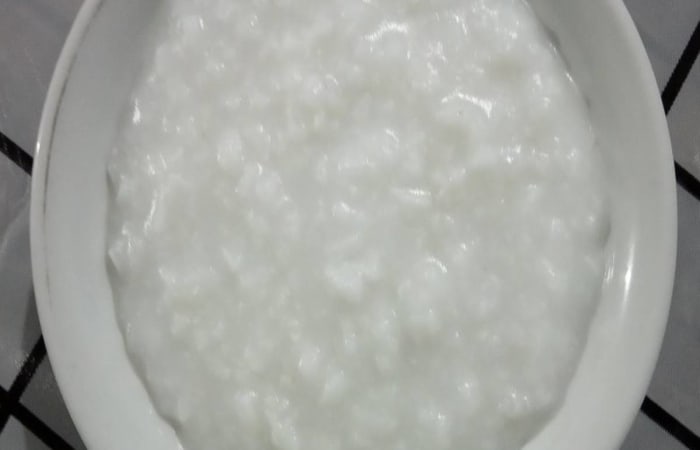 Resep 639 Bubur Gurih dari Nasi Sisa Dengan Bahan Sederhana