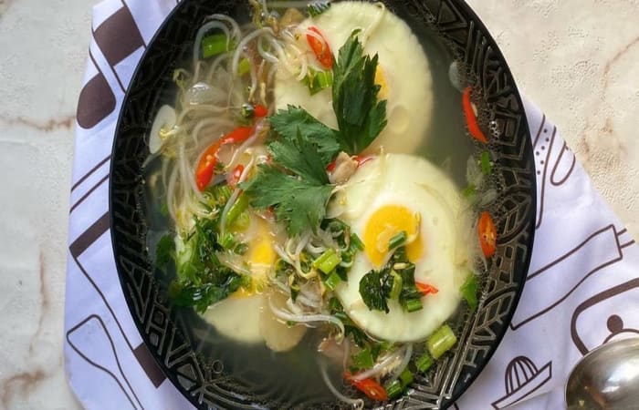 Resep Telur Mata Sapi Bekuah Bihun Rasanya Maknyus