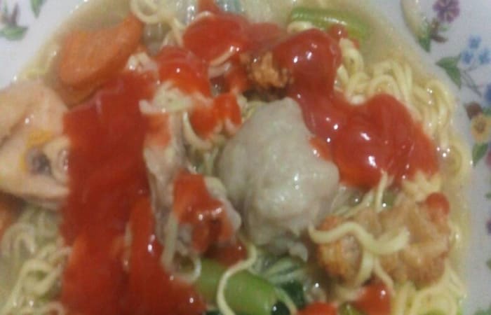 Resep Mie Minyak Kulit Ayam Kuah Sop Dengan Bahan Sederhana