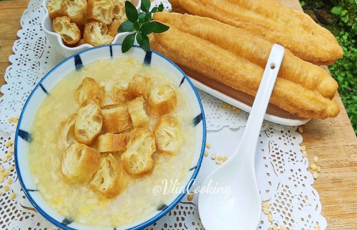 Resep Bubur Gunting Lek Tau Suan Khas Kalbar  Cakwe Dengan Bahan Sederhana