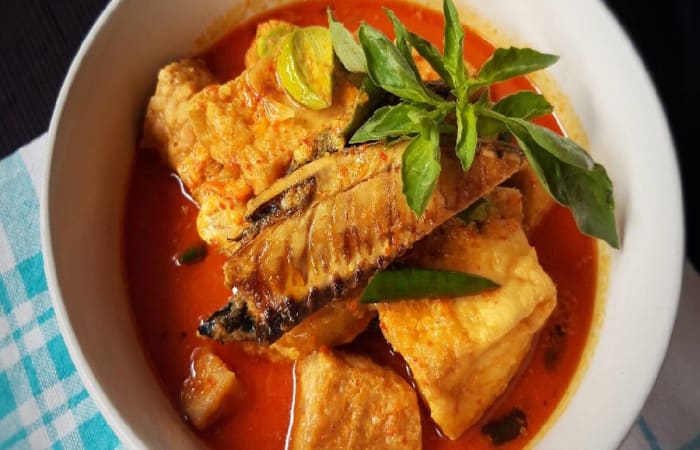 Resep Ikan Pindang Cue,tahu,tempe Kuah Santan Dengan Bahan Sederhana