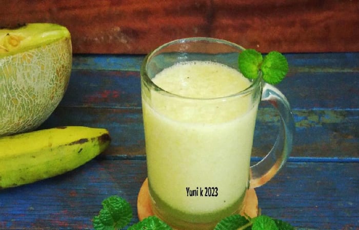 Resep Jus Melon Pisang Mudah dan Praktis Dihidangkan