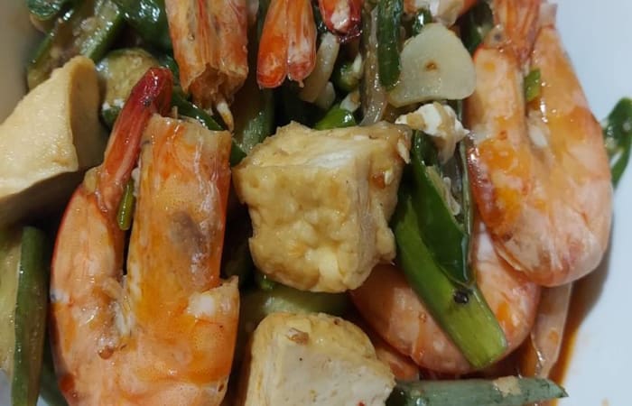Resep Tumis Udang Terong Telunjuk Paling Mudah dan Enak