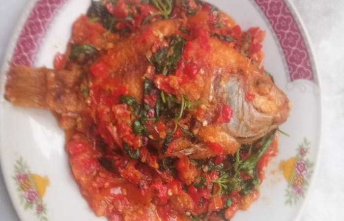 Resep Balado Ikan Daun Kemangi Dengan Bahan Sederhana
