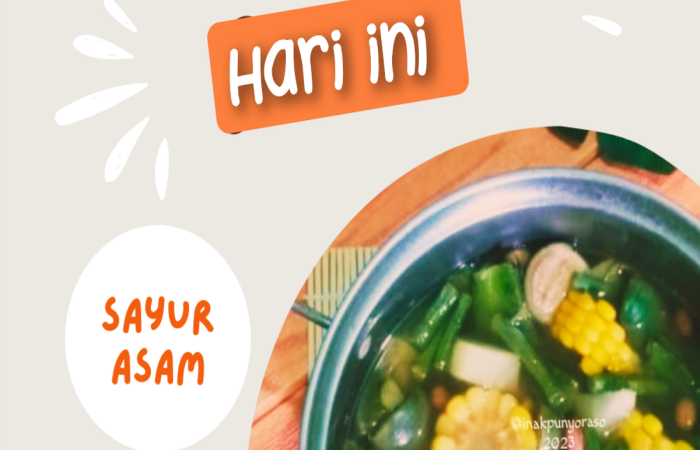 Resep Sayur Asam Bumbu Instant Mudah dan Praktis Dihidangkan