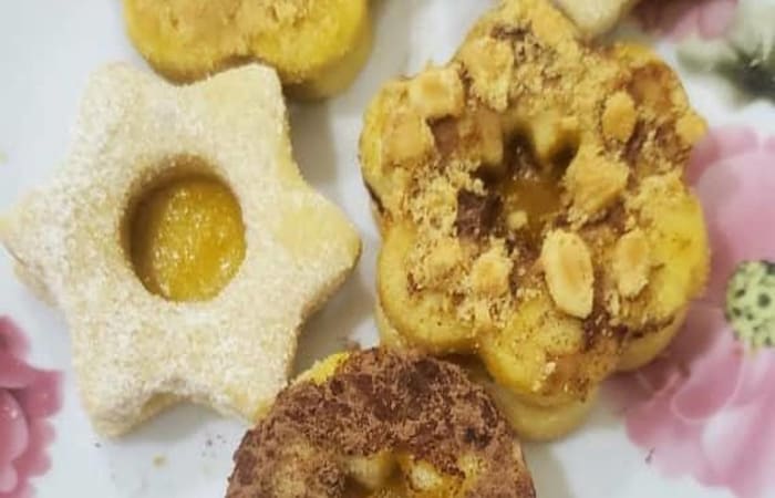 Resep صبالي الزيت مع معجون منجا(kue Shbli Dengan Selai Mangga) Paling Mudah dan Enak