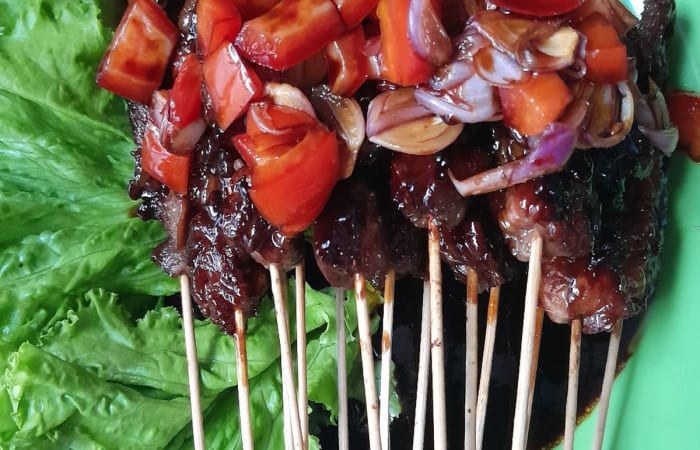 Resep Sate Daging Sapi Bakar Teflon Rasanya Maknyus