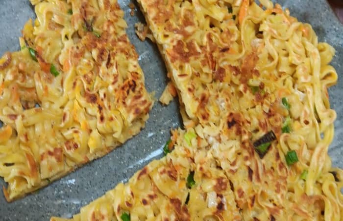 Resep Omelet Mie Telur Dan Wortel Dengan Bahan Sederhana