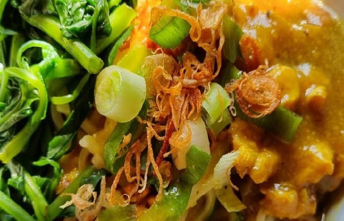 Resep Mie Ayam Kangkung Homemade Dengan Bahan Sederhana