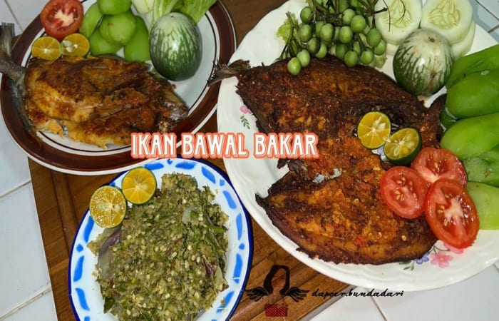 Resep Ikan Bawal Laut Bakar Nikmat Favorit Bunda