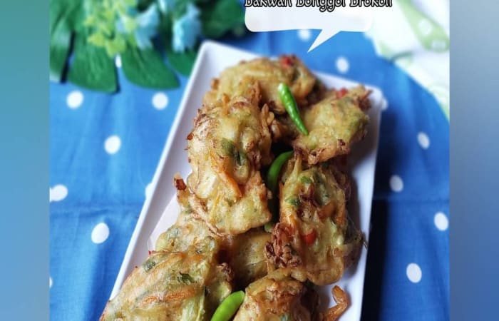 Resep Bakwan Bonggol Brokoli Paling Mudah dan Enak