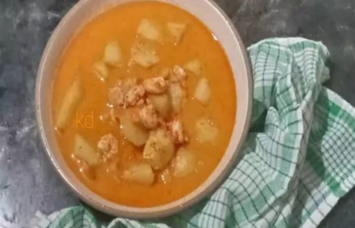 Resep Udang Kentang Santan Paling Mudah dan Enak