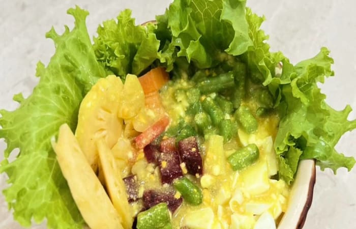 Resep Huzarensla Salad (dutch Salad) Rasanya Maknyus