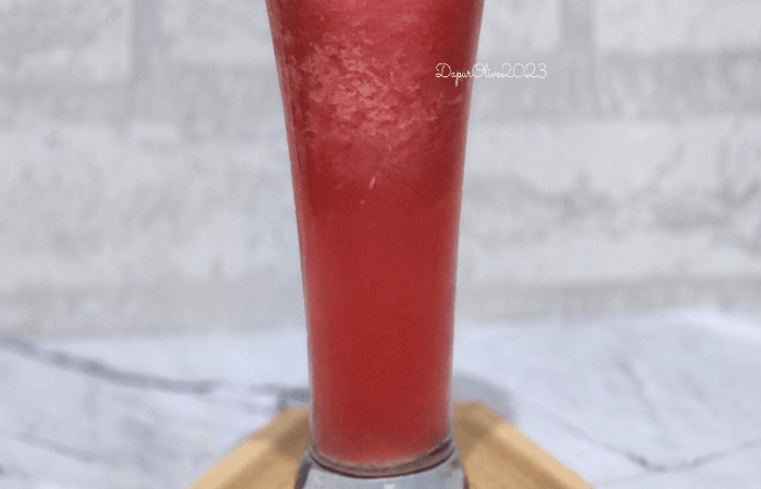Resep Jus Semangka Rasanya Maknyus