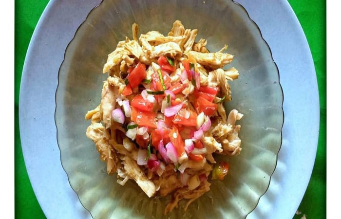 Resep Ayam Suwir Sambal Matah Mudah dan Praktis Dihidangkan