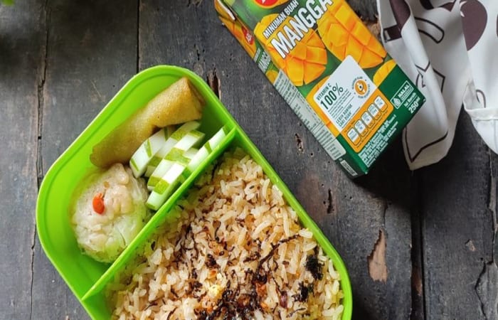 Resep Bekal Anak Sekolah (nasi Goreng Bonnori) Dijamin Nikmat dan Mudah