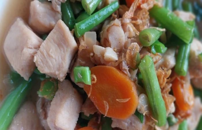Resep Tumis Buncis Ayam (diet 23) Dijamin Nikmat dan Mudah