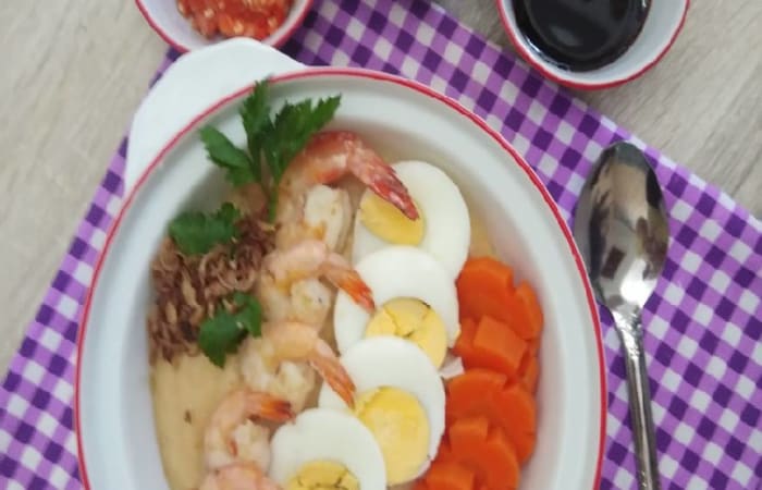 Resep Bubur Udang Sangkulirang Khas Kalimantan Timur Paling Praktis dan Simple