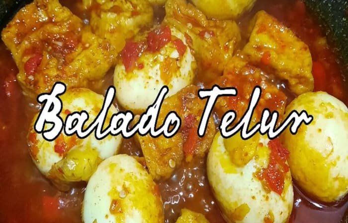 Resep 657 Balado Telur Paling Praktis dan Simple
