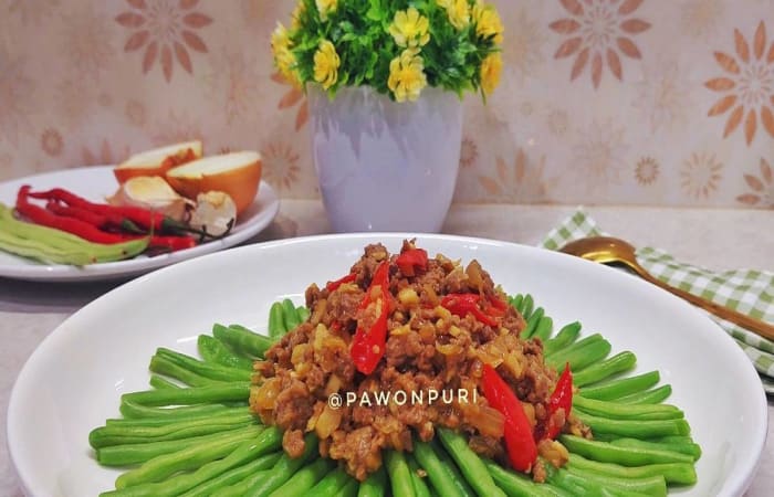 Resep Baby Buncis Cah Daging Giling Dijamin Nikmat dan Mudah