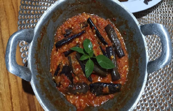Resep Sambal Terong 82 Rasanya Maknyus