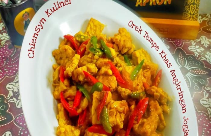 Resep Orek Tempe Khas Angkringan Jogja Mudah dan Praktis Dihidangkan