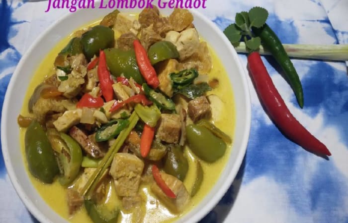 Resep Jangan Tahu Tempe &amp Lombok Gendot Dijamin Nikmat dan Mudah