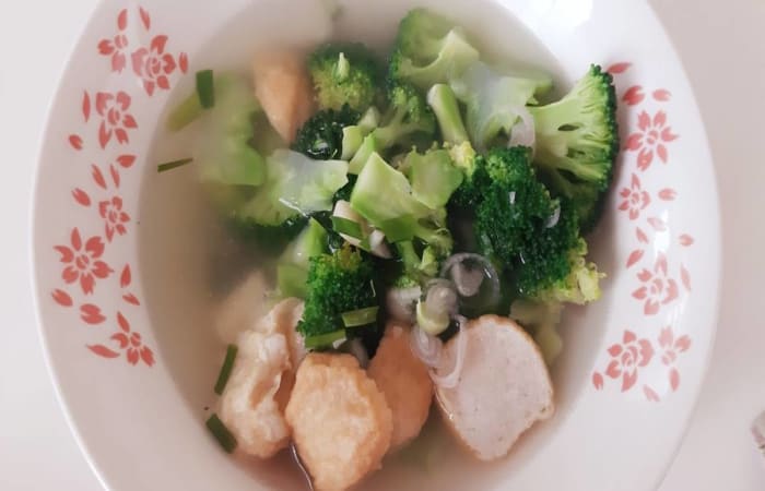 Resep Sup Brokoli Bakso Goreng 557 Paling Mudah dan Enak
