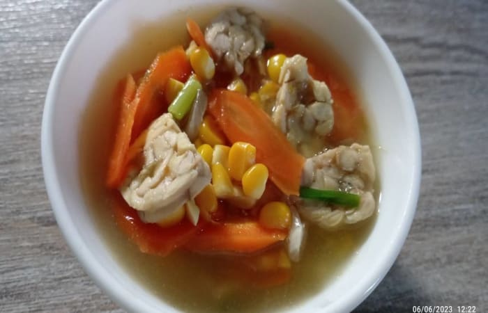 Resep Sup Jagung Wortel Tempe Rasanya Maknyus