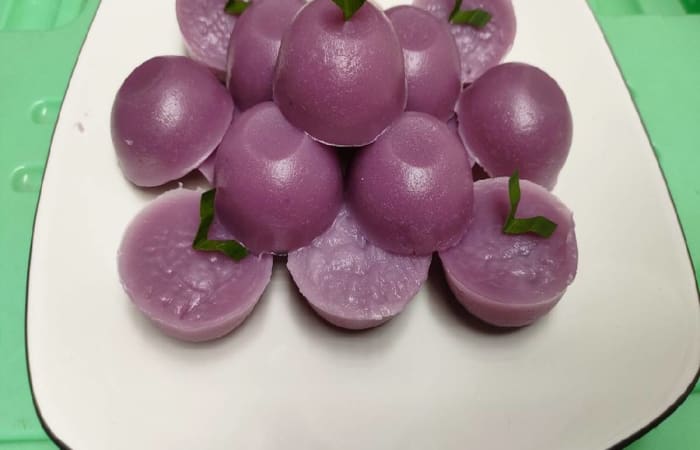 Resep Kue Talam Ubi Ungu Rasanya Maknyus