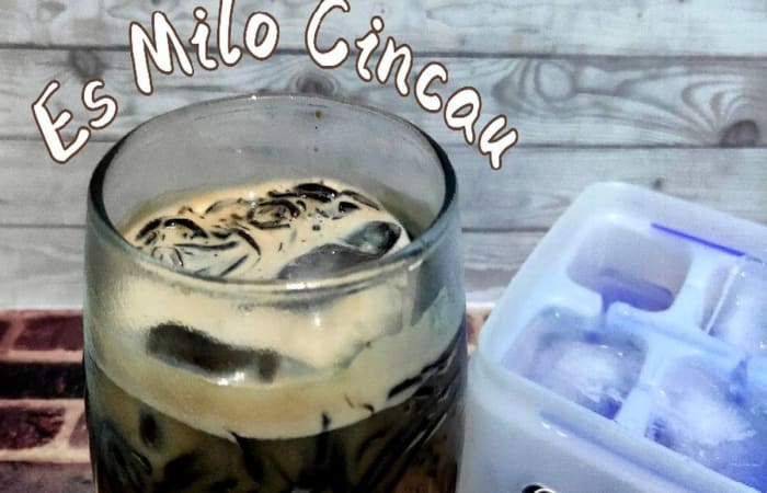 Resep Es Milo Cincau Rasanya Maknyus