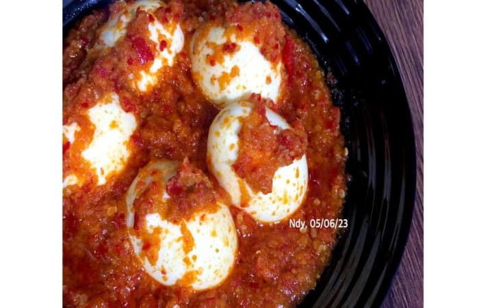 Resep Telur Balado Paling Mudah dan Enak