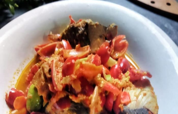 Resep Asam Padeh Padang Tongkol Kulit Melinjo Pete Rasanya Maknyus
