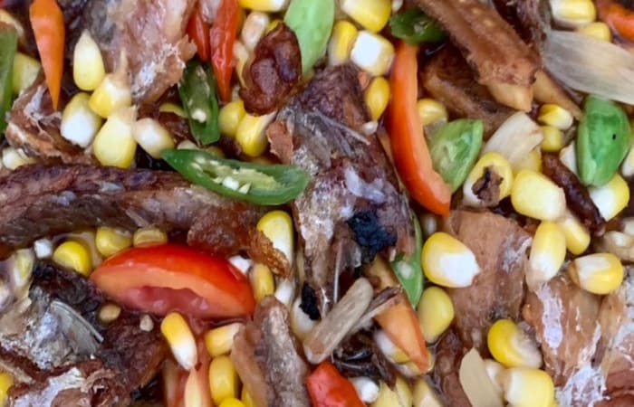 Resep Ikan Asin Jagung (pelangi) Rasanya Maknyus