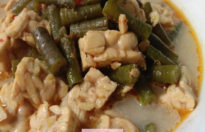 Resep Lodeh Ayam Tempe Kacang Panjang Dengan Bahan Sederhana