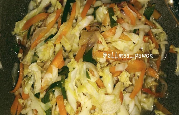 Resep Orak Arik Kol Wortel Dan Telur Rasanya Maknyus