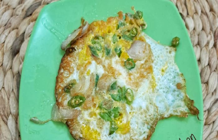 Resep Telor Ceplok Pedas Paling Mudah dan Enak