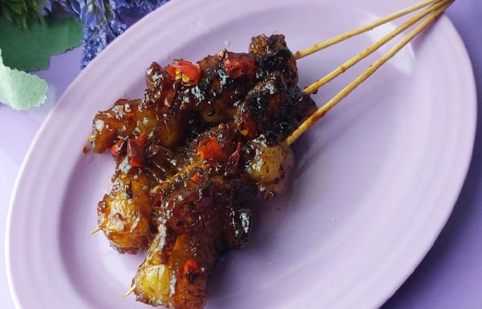 Resep Sate Kronyos Lemak (koyor) Sapi Khas Yogyakarta Paling Praktis dan Simple