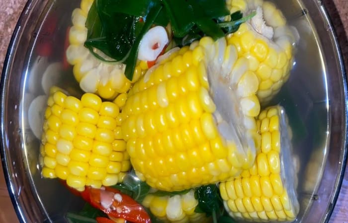 Resep Sayur Bening Bayam Jagung Dengan Bahan Sederhana