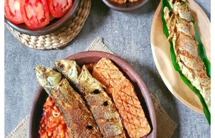 Resep Gammi (sambal) Ikan Belanak Dan Tempe Goreng Mudah dan Praktis Dihidangkan