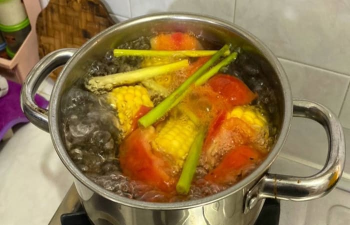 Resep Sup Bayam Jagung  Dengan Bahan Sederhana