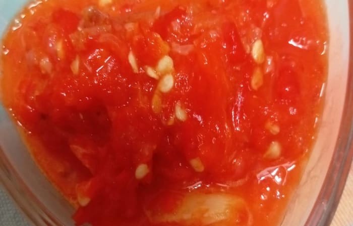 Resep Sambal Cabe Merah Besar Paling Mudah dan Enak