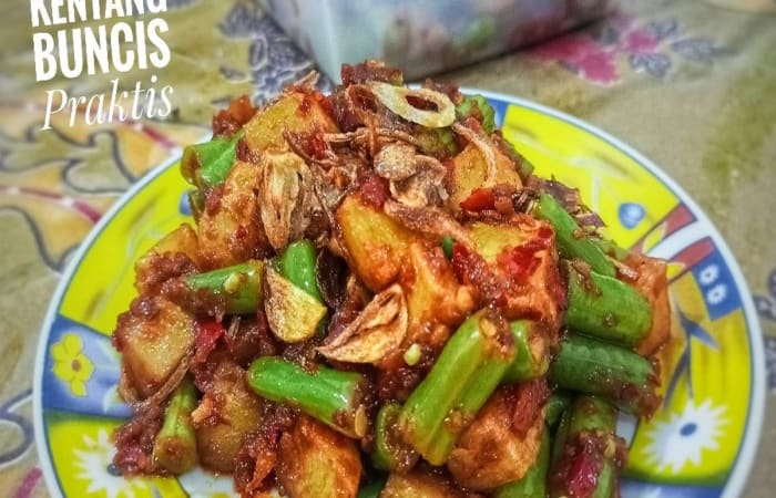 Resep Sambal Goreng Kentang Buncis Praktis Paling Mudah dan Enak