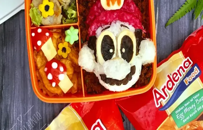 Resep Mario Bento With Siomay Udang Frozen Favorit Bunda
