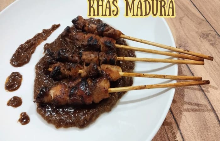 Resep Sate Ayam Bumbu Kacang Khas Madura Paling Mudah dan Enak