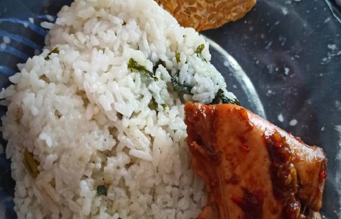 Resep Nasi Gurih Aroma Seledri Dengan Ayam Kecap Simpel Tumis Buncis Dijamin Nikmat dan Mudah