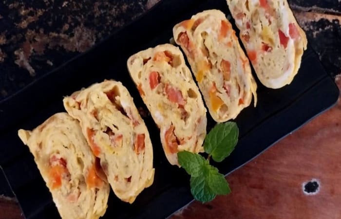 Resep Telur Dadar Tomat Favorit Bunda