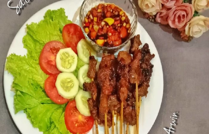 Resep Sate Daging Sapi Favorit Bunda