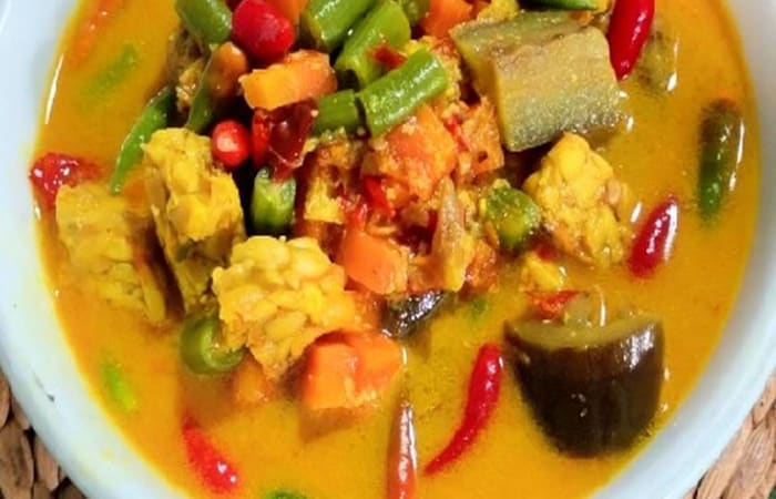 Resep Lodeh Tempe Buncis Wortel Terong Favorit Bunda