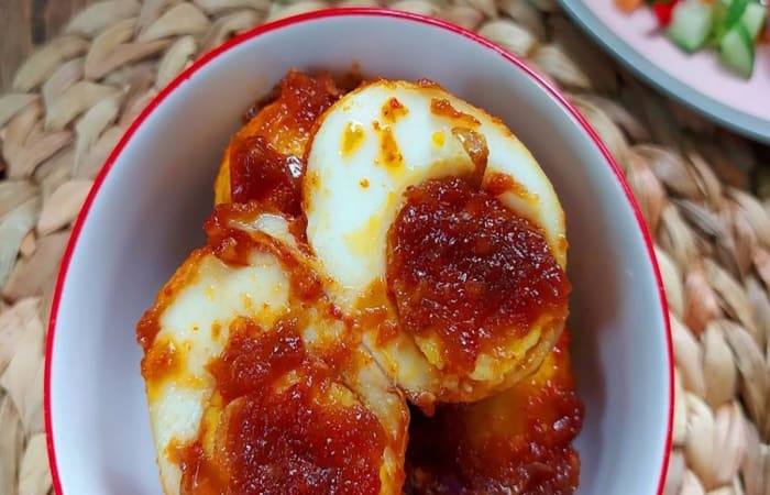 Resep Telur Balado Mudah dan Praktis Dihidangkan